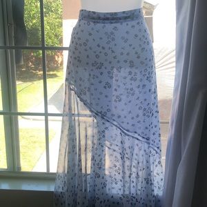 F21 Flower Skirt